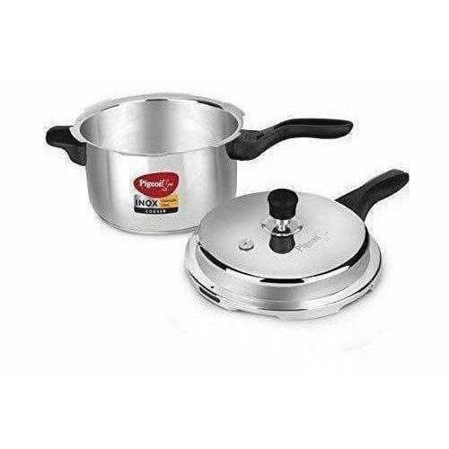 Pigeon Stainless Steel Pressure Cooker 5 Liters | Grocsy