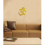 Gold Color - OM 3D Acrylic Mirror Wall Stickers | Grocsy