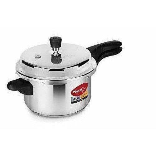 Pigeon Stainless Steel Pressure Cooker 5 Liters | Grocsy