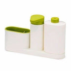 Self Sink Drainer Dishwasher Sanitize Liquid Dispenser and Sponge Holder | Grocsy