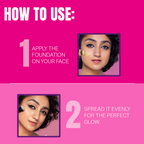 Elle 18 Lasting Glow Foundation - 02 Marble | Grocsy