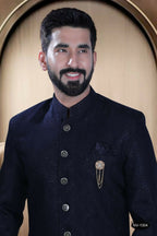 Joban Fashion Men's Blue TR Kurta with Pyjama | Grocsy