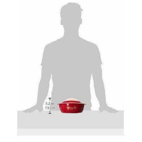 Maroon Color - Plastic Casserole Set of 3 - Pieces | Grocsy