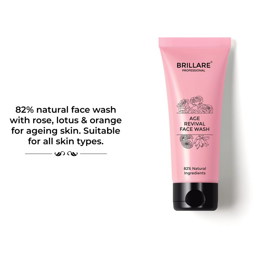 Brillare Age Revival Natural Face Wash | Grocsy