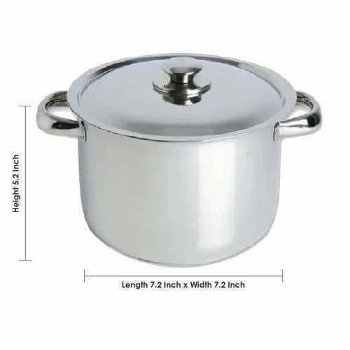 Stainless Steel Cooking Pot with Lid | Grocsy
