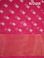 Lime Green Coloured Printed Semi Chanderi Saree By Gayathri Reddy Designer Studio | Grocsy