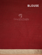 Shades of Light Chikoo Colour With Patola Design Pure Kota Cotton Saree By Gayathri Reddy Designer Studio | Grocsy