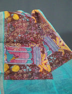 Mauve Onion Colour Rajasthani Design Pure Kota Cotton Saree By Gayathri Reddy Designer Studio | Grocsy
