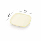 Square Half Plate Set, 6-Pieces | Grocsy