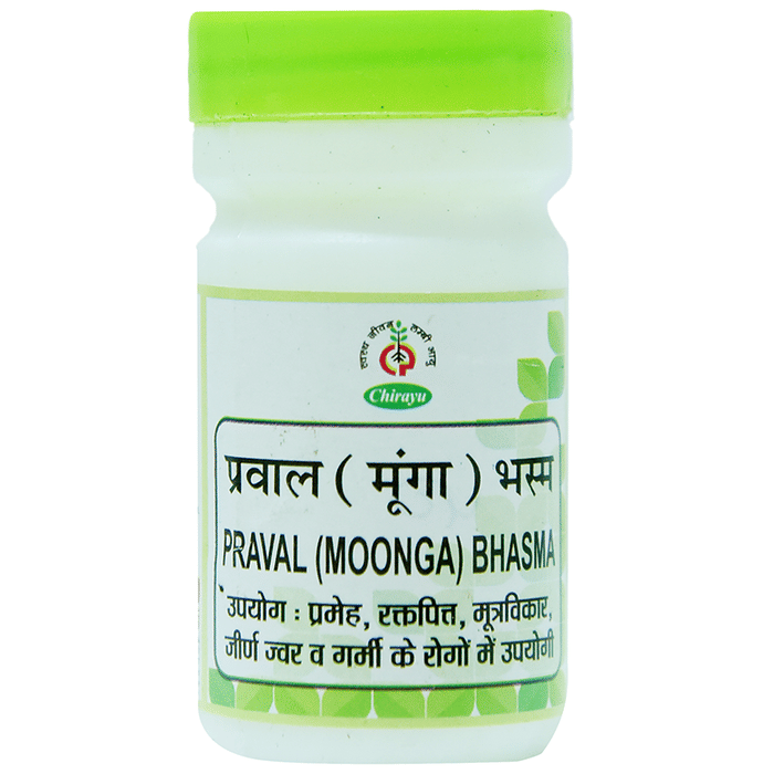 Chirayu Praval (Moonga) Bhasma | Grocsy
