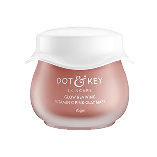 Dot & Key Glow Reviving Vitamin C Pink Clay Face Mask | Grocsy