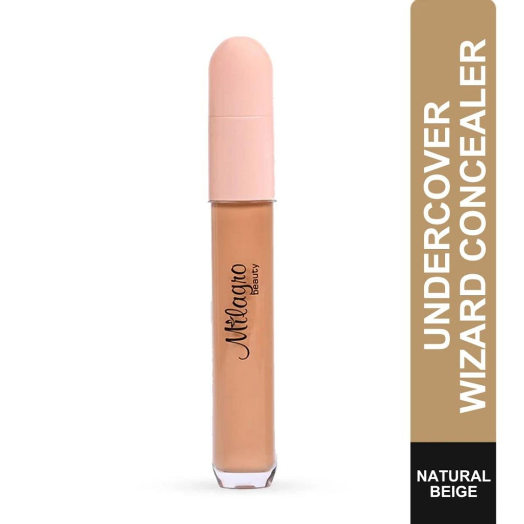 Milagro Beauty Under Cover Wizard Concealer - Natural Beige | Grocsy