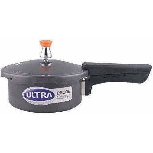Aluminium Hard Anodized Pressure Cooker 2Liters | Grocsy