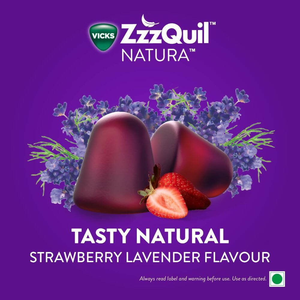 Vicks ZzzQuil Natura Melatonin Sleep Gummies | Grocsy