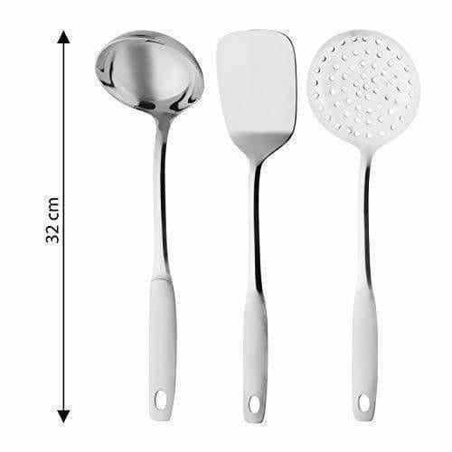 Stainless Steel Kitchen Tools (Set of 3) | Grocsy