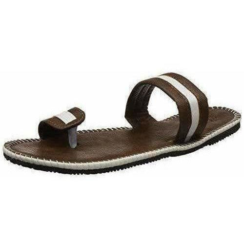 Men's Leather Slippers | Grocsy