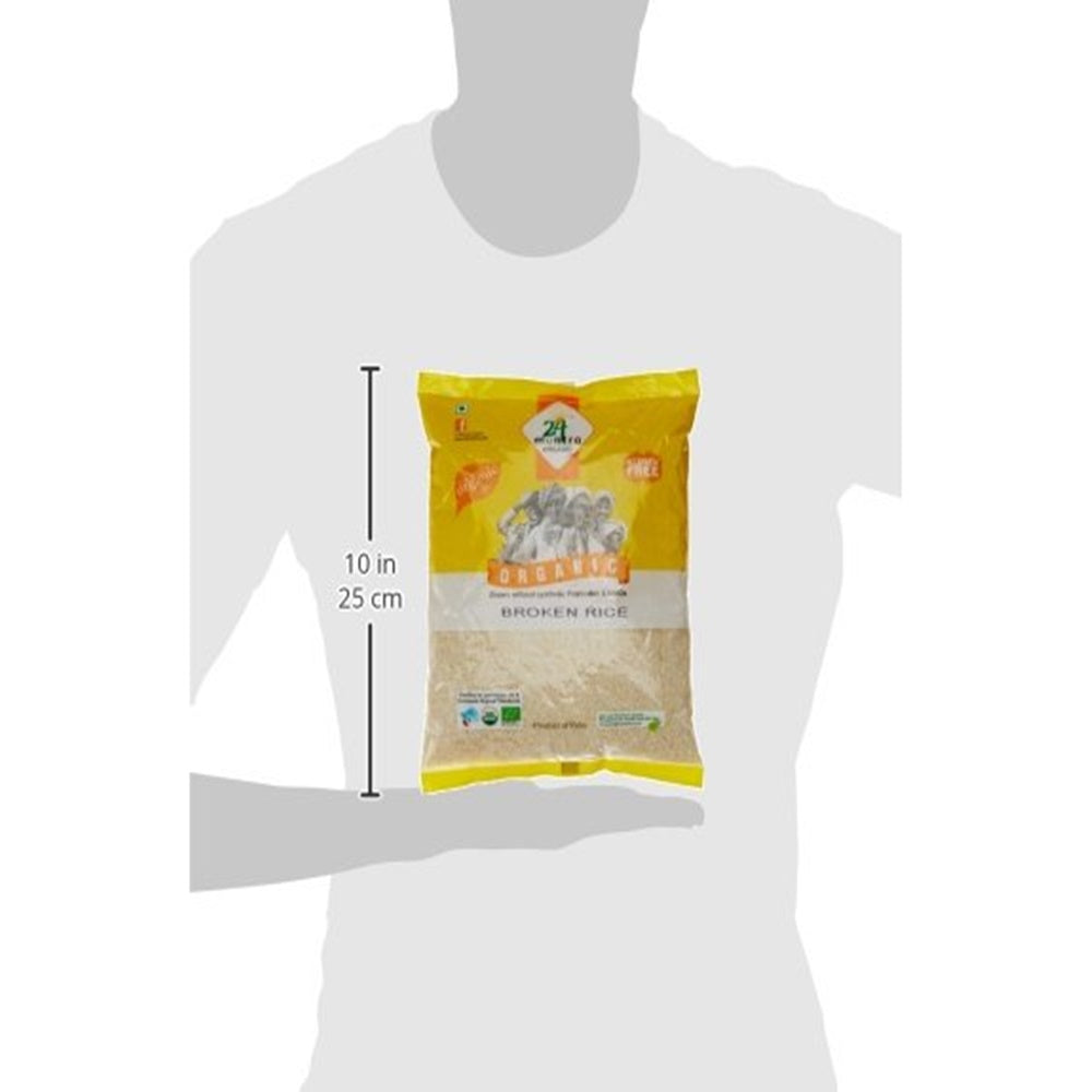 24 Mantra Organic Broken Rice | Grocsy