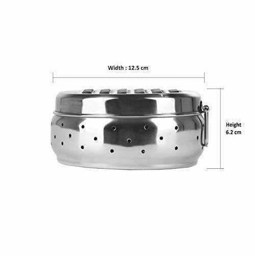 Stainless Steel Spill Free Vegetable Grater with Storage Container | Grocsy