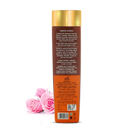 Inveda Damascena Rose Toner Enriched with Vitamin C | Grocsy