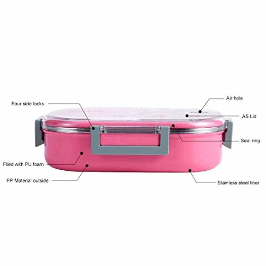 Stainless Steel Lunch Box 710 ml for Kids | Grocsy