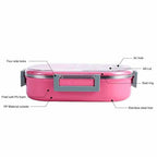 Stainless Steel Lunch Box 710 ml for Kids | Grocsy