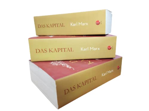 Capital (Das Capital): Includes Vol.1,2,3 by Karl Marx | Grocsy