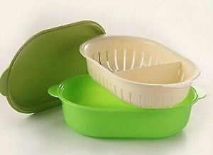 Tupperware Oval server 2 Liter (1 Pcs) | Grocsy