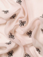 kasee Floral Pure Chiffon Saree | Grocsy