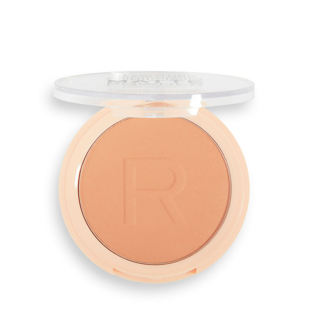 Makeup Revolution Super Matte Pressed Powder - Warm Beige | Grocsy