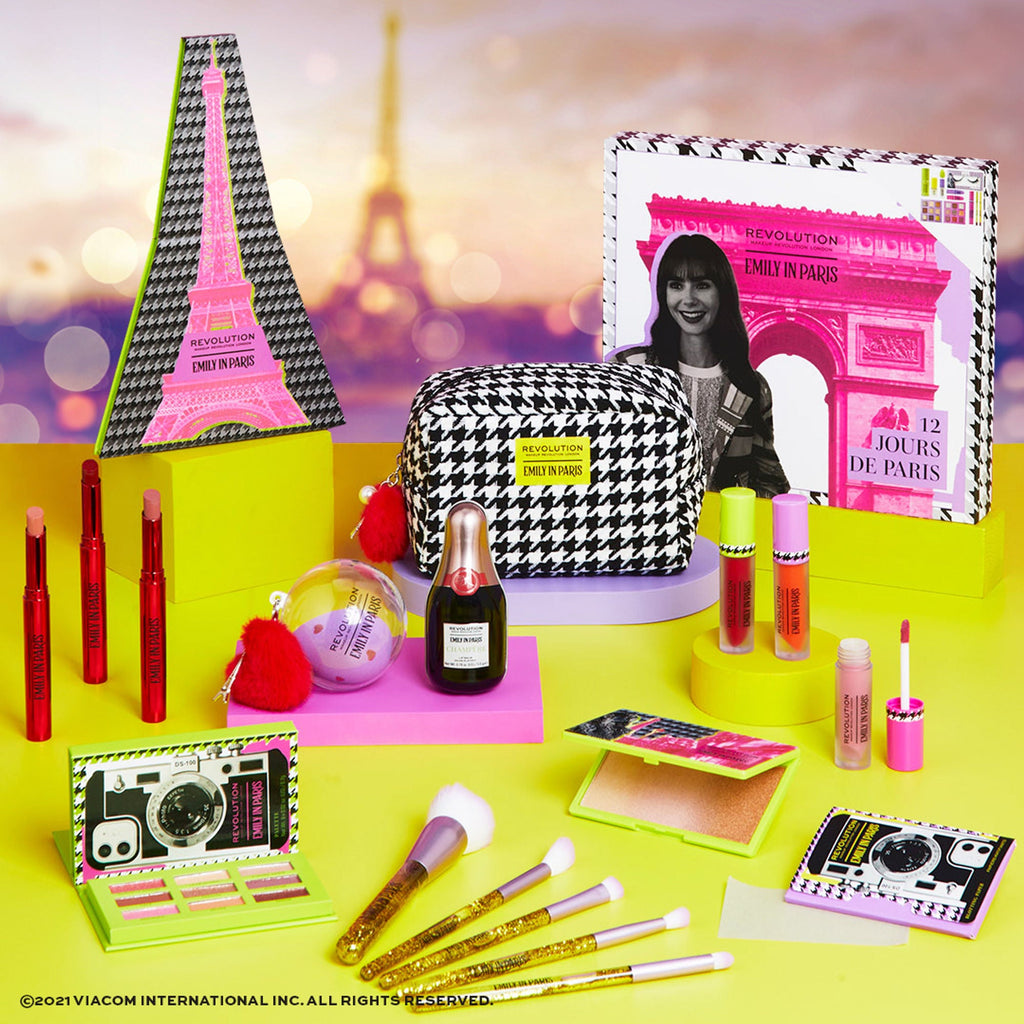 Makeup Revolution X Emily In Paris Multi-Use Lip & Cheek Blush Paris Fantasy Rouge | Grocsy