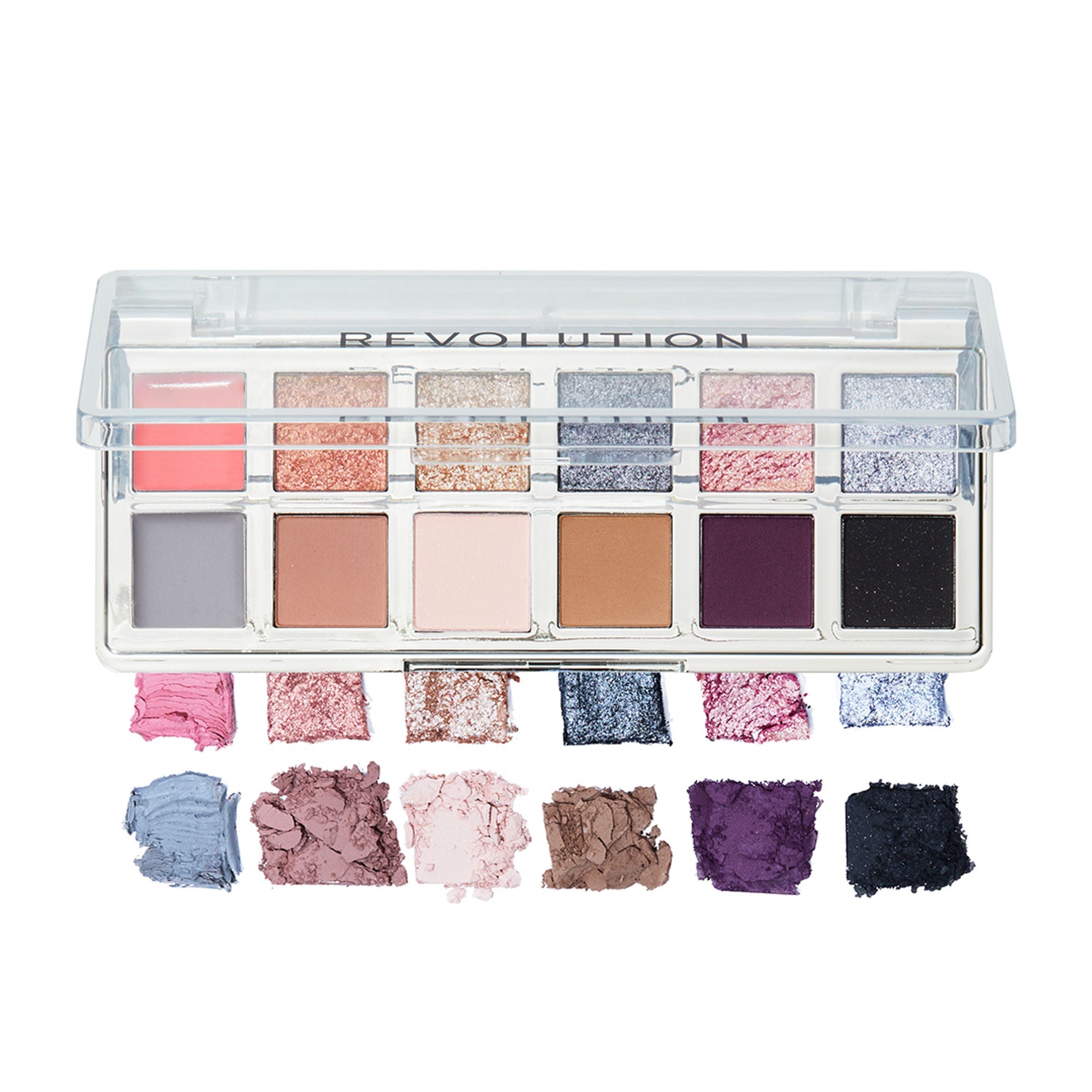 Makeup Revolution Metallic Muse The Muse Icon Eyeshadow Palette | Grocsy