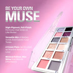 Makeup Revolution Metallic Muse The Muse Icon Eyeshadow Palette | Grocsy