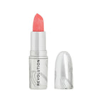 Makeup Revolution Metallic Muse Glitter Lipstick - Baby Pink | Grocsy