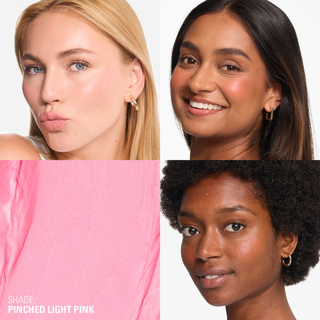 Makeup Revolution Skin Silk Marble Blush Stick - Pinched Light Pink | Grocsy