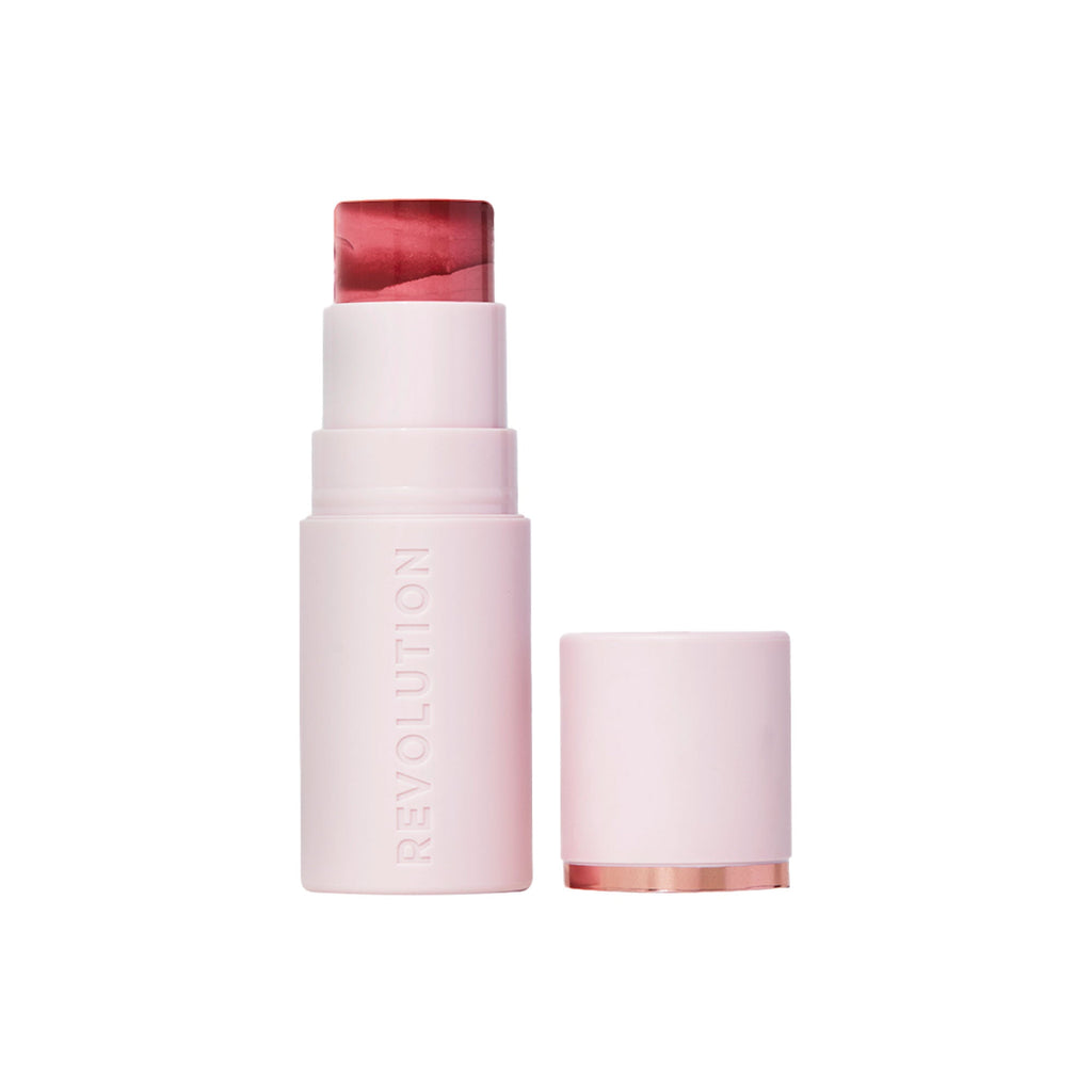 Makeup Revolution Skin Silk Marble Blush Stick - Sundown Spice | Grocsy