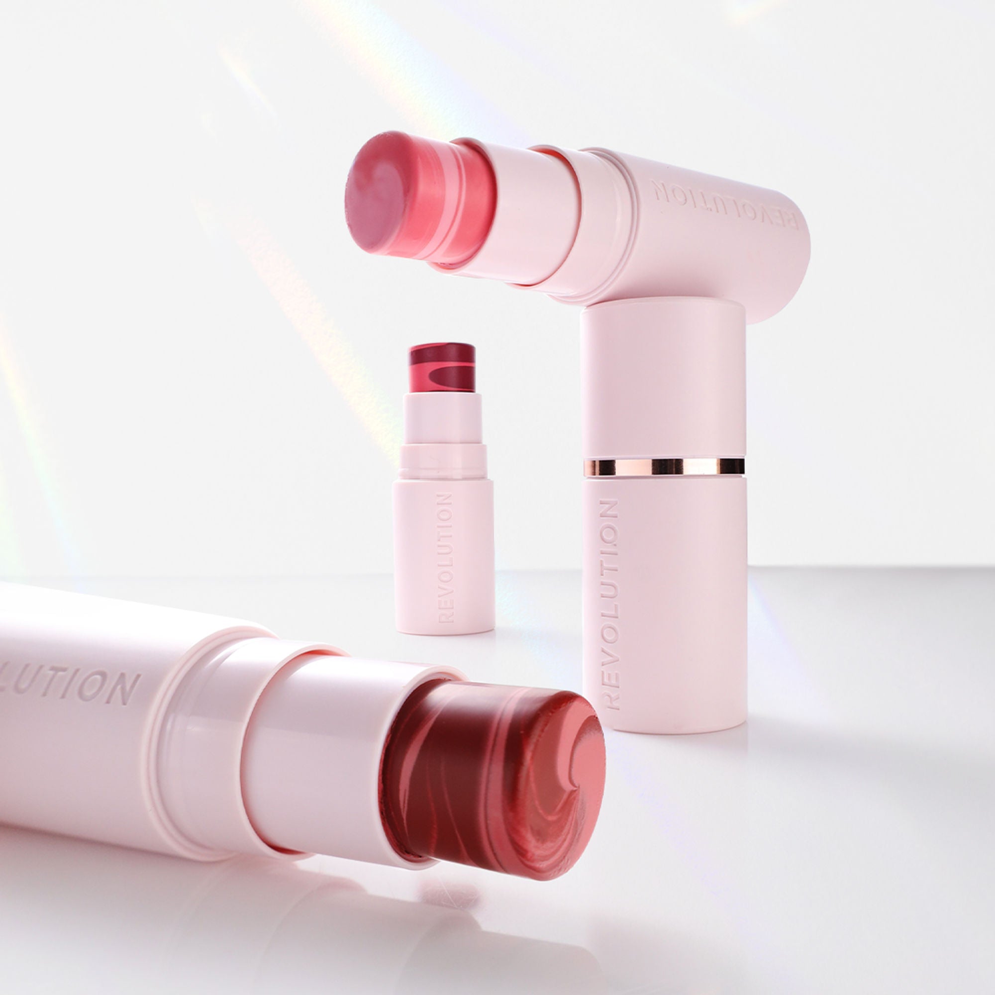 Makeup Revolution Skin Silk Marble Blush Stick - Sundown Spice | Grocsy