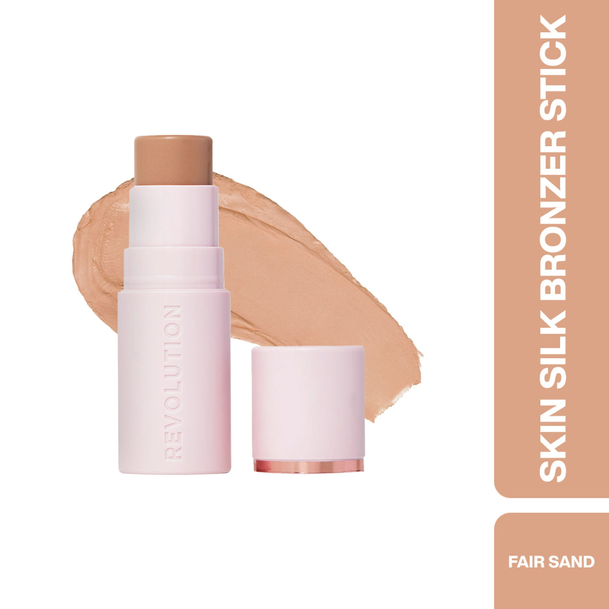 Makeup Revolution Skin Silk Bronzer Stick - Fair Sand | Grocsy