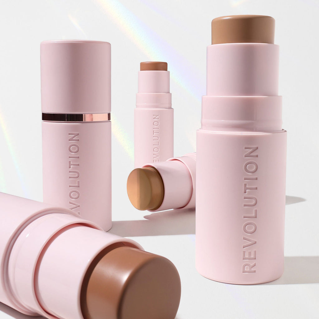 Makeup Revolution Skin Silk Bronzer Stick - Medium Sunset | Grocsy