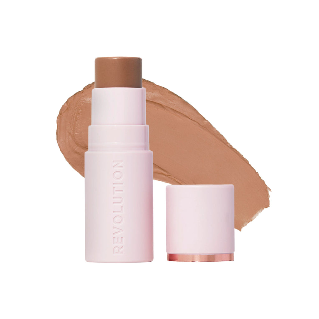 Makeup Revolution Skin Silk Bronzer Stick - Medium Sunset | Grocsy