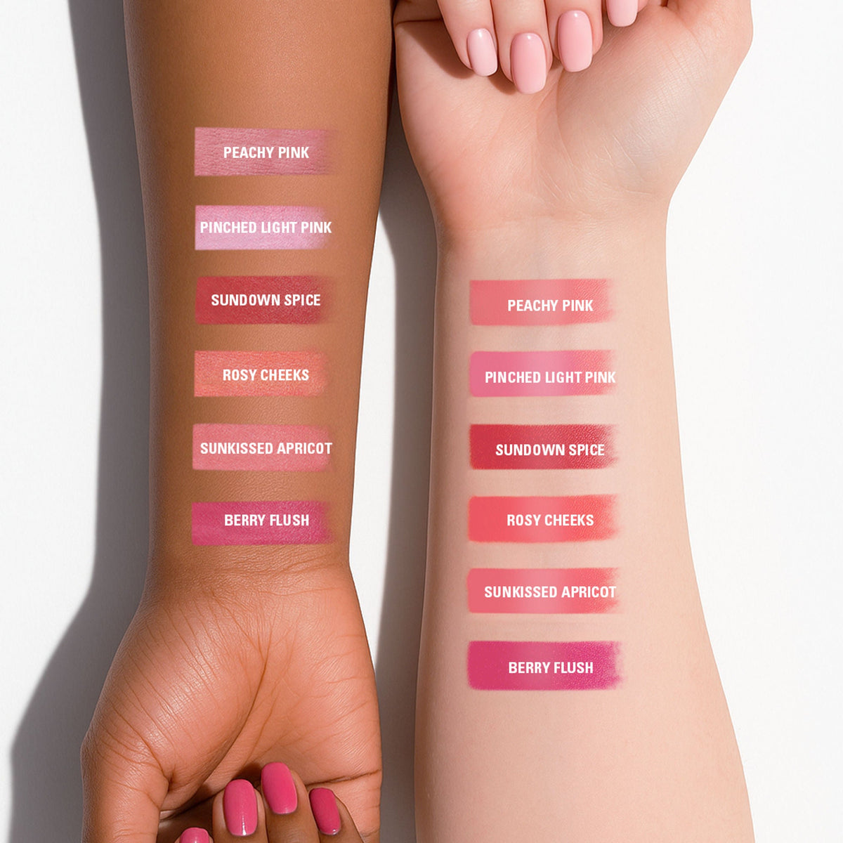 Makeup Revolution Skin Silk Marble Blush Stick - Peachy Pink | Grocsy