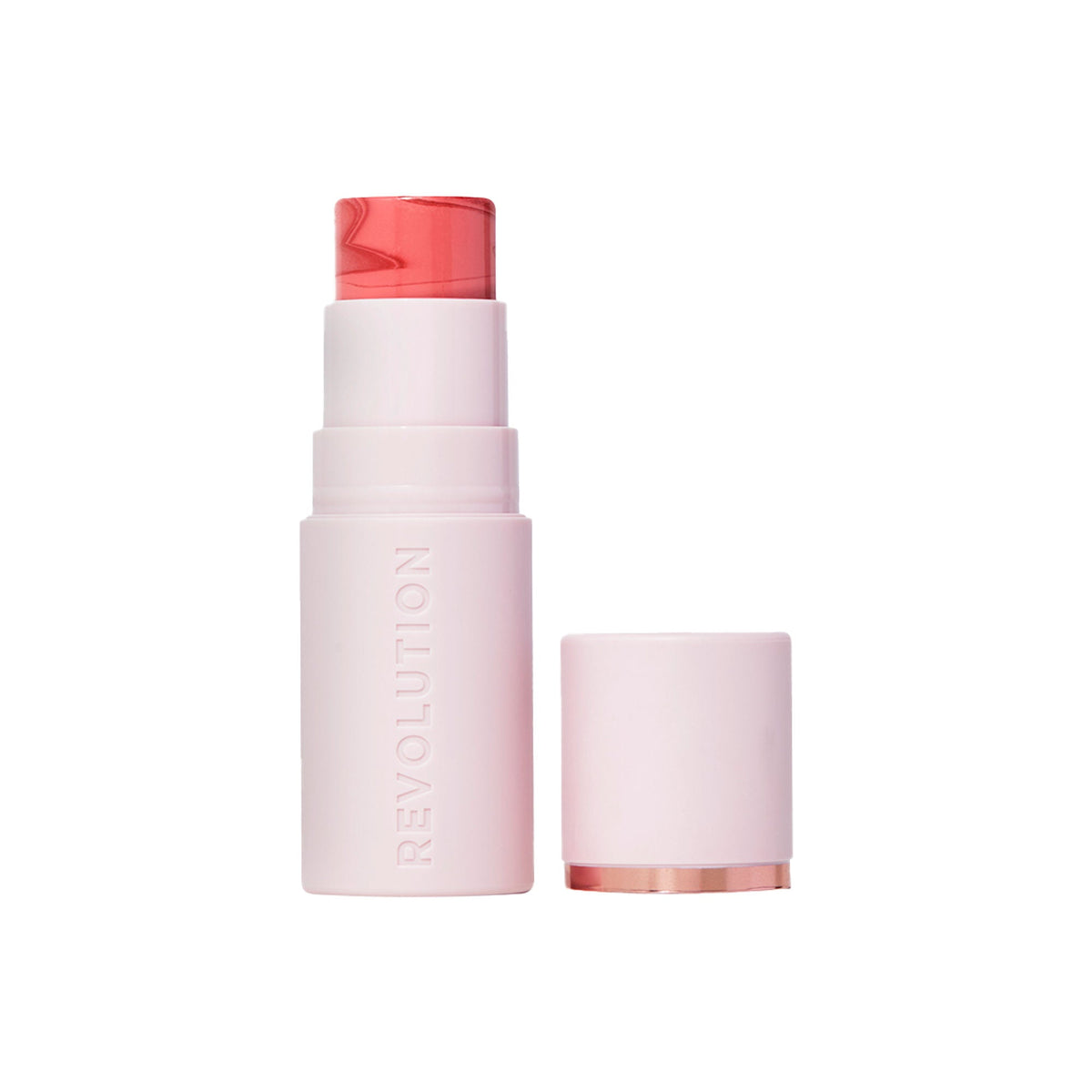 Makeup Revolution Skin Silk Marble Blush Stick - Rosy Cheeks | Grocsy