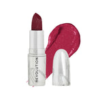 Makeup Revolution Metallic Muse Glitter Lipstick - Iced Berry | Grocsy
