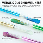 Makeup Revolution Metallic Duochrome Eyeliner - Twisted Galaxy | Grocsy