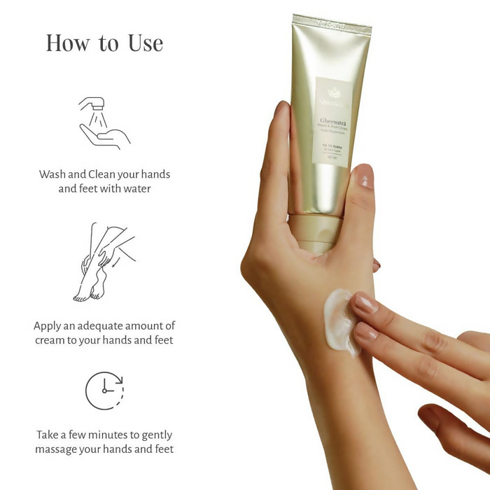 Shankara by Sri Sri Tattva Gheesutra Hand & Foot Cream | Grocsy