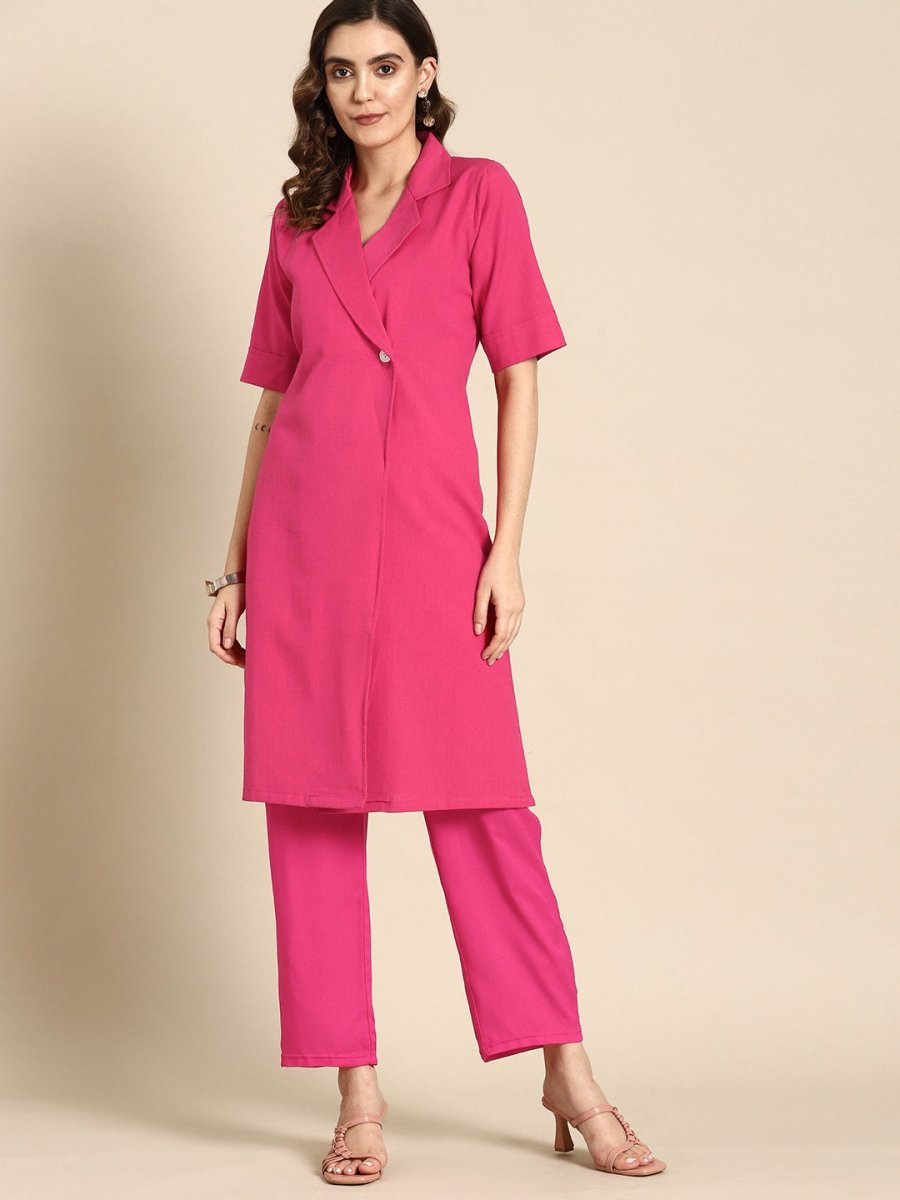 All About You Women Regular Pure Cotton Kurta with Trousers | Grocsy