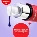 Colgate Visible White Purple Teeth Whitening Serum, 1.5oz/40ml – Mint & Yuzu Flavour, Instant Brightening Purple Serum for Whiter Smiles | Grocsy
