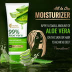 Oriental Botanics 99% Aloe Vera Fresh Soothing Gel For Skin & Hair | Grocsy