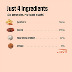 The Whole Truth Protein Bars - Peanut Cocoa | Grocsy