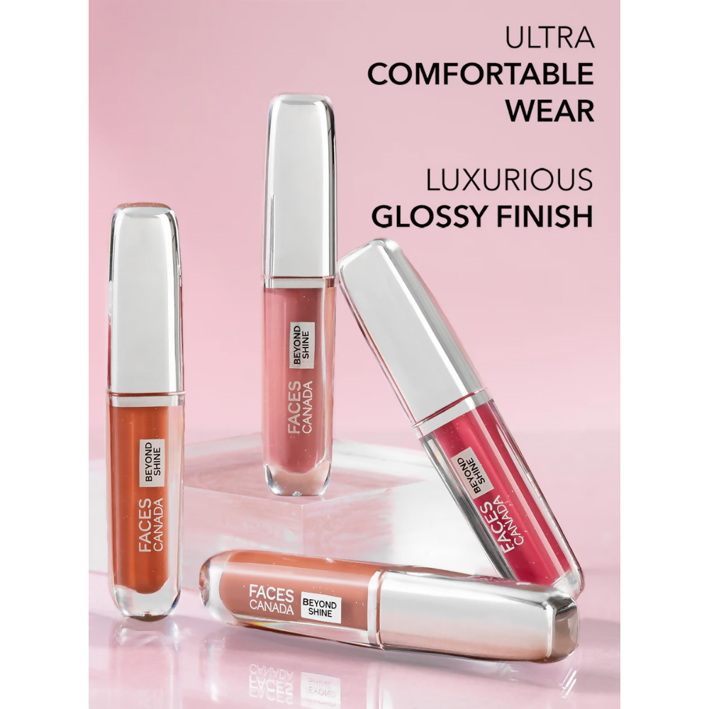 Faces Canada Beyond Shine Lip Gloss - Moonbeam 08 | Grocsy