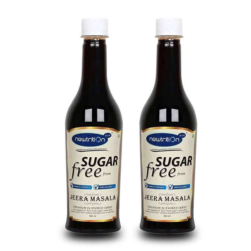 Newtrition Plus Sugar Free Jeera Masala Syrup | Grocsy